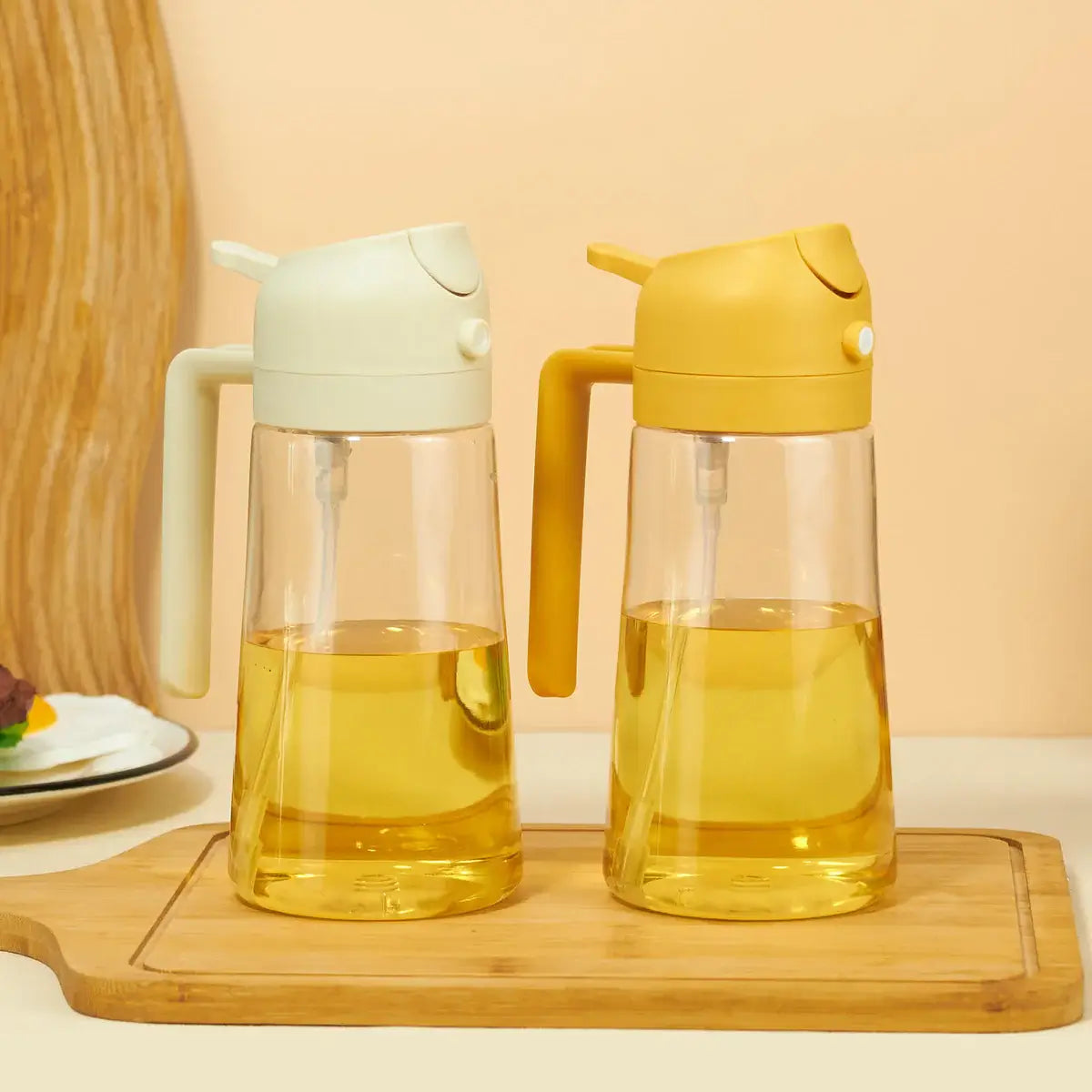 Auto Oil Spray Bottle Dispenser for Kitchen