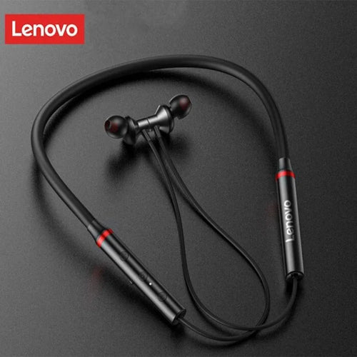 Lenovo HE05X Neckband Bluetooth Headset 20Hr Battery Pakistan — Techziq
