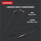 Lenovo HE05X Silicone Neckband Metal Shell Pakistan COD